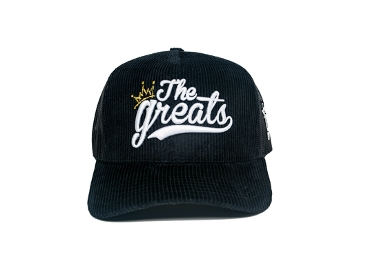 The Greats Corduroy - Black/White