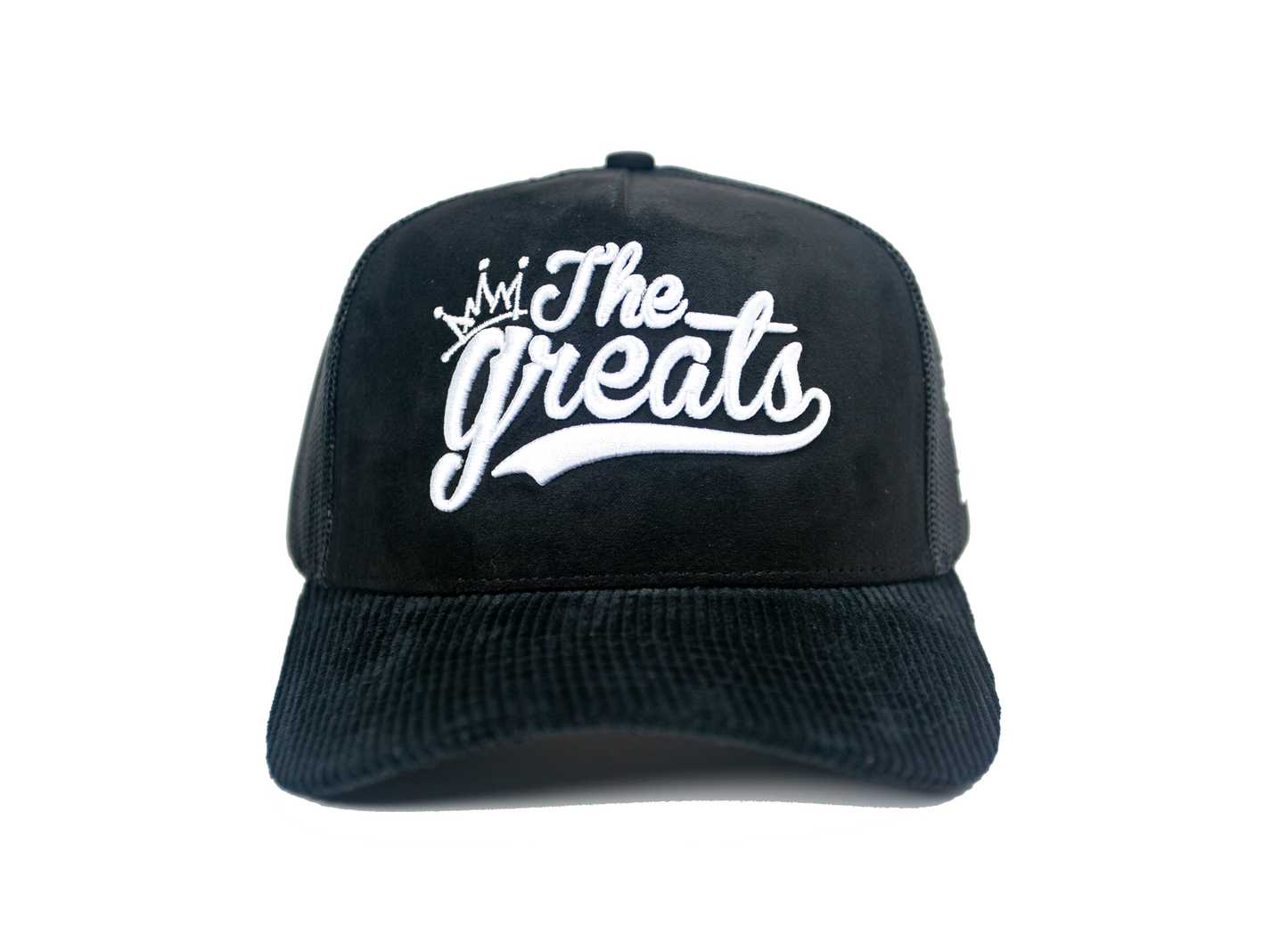 The Greats Suede - Black/White